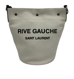 Rive Gauche Bucket Large,Lona,Beige/Negro,3*